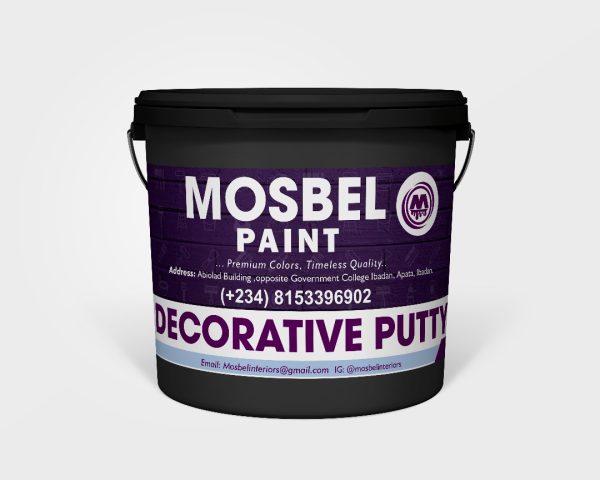 Mosbel Decorative Putty (4 Litres)